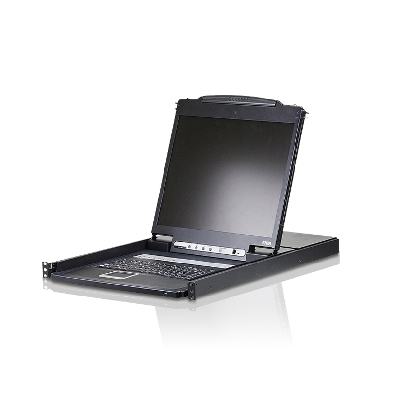 Aten 19in LCD 8 Port VGA KVM Switch (CL1308N)