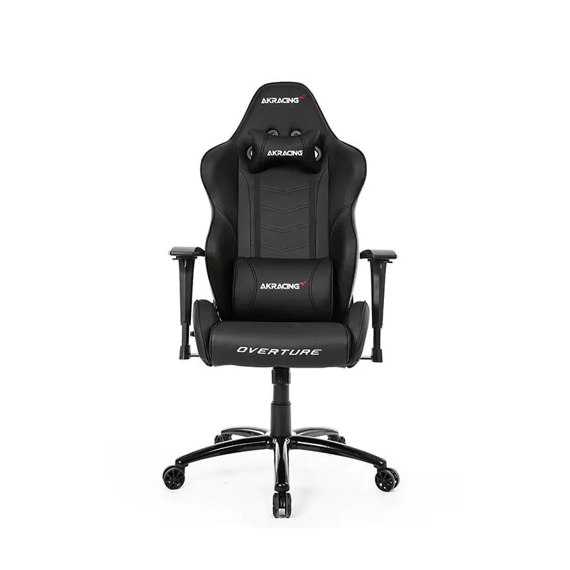 AKRacing Overture Gaming Chair Black - msy.com.au