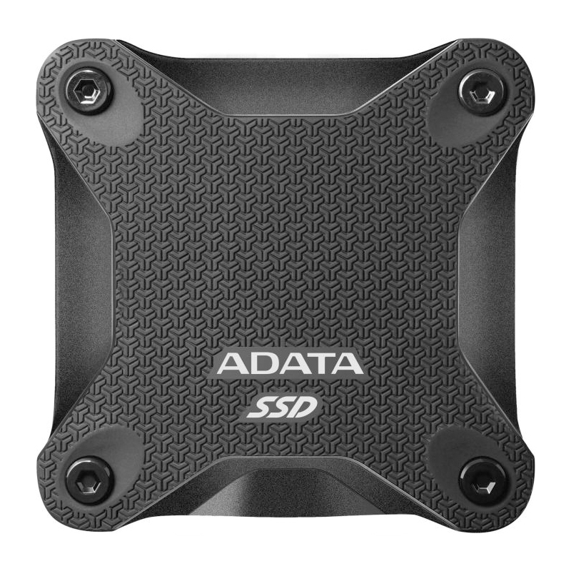 ADATA 240GB S600Q External Rugged USB3.1 SSD - Black (ASD600Q-240GU31-CBK)