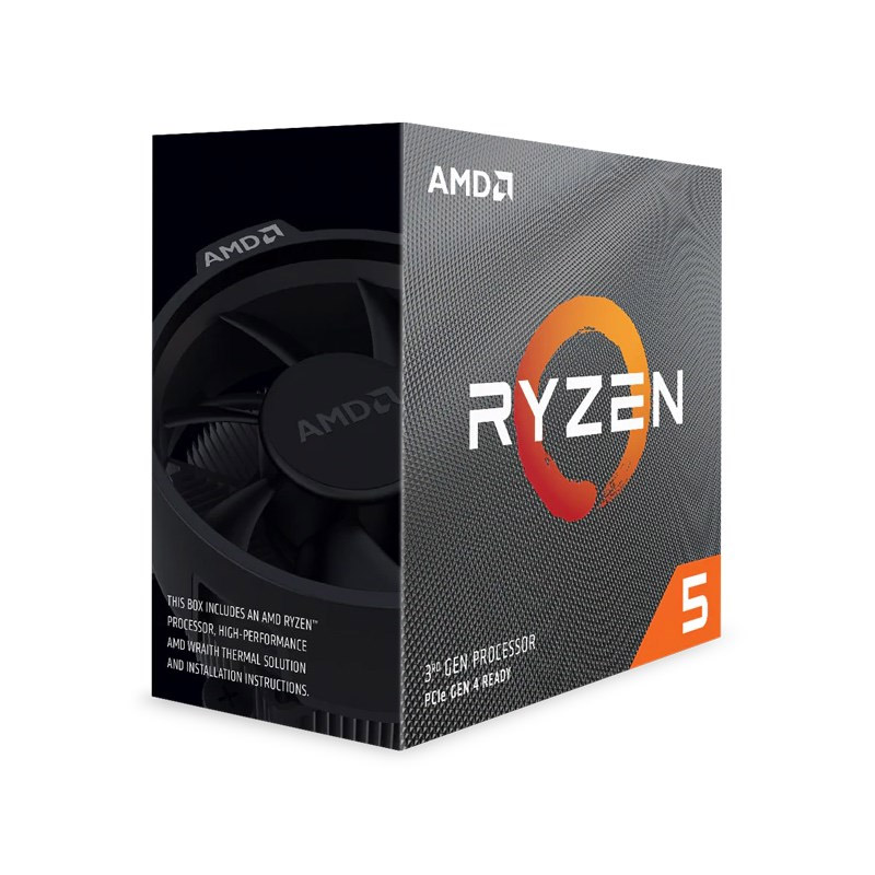 AMD Ryzen 5 3600 6 Core AM4 3.6GHz CPU with Wraith Stealth Cooler (100-100000031BOX)