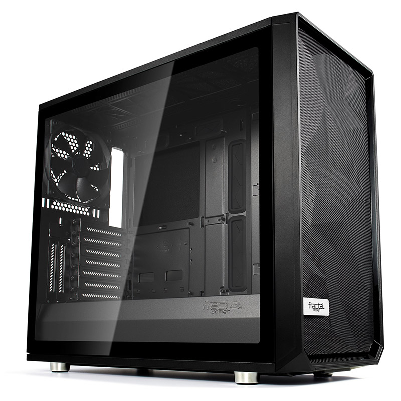 Fractal Design Meshify S2 Tempered Glass Light Tint Mid Tower E-ATX ...