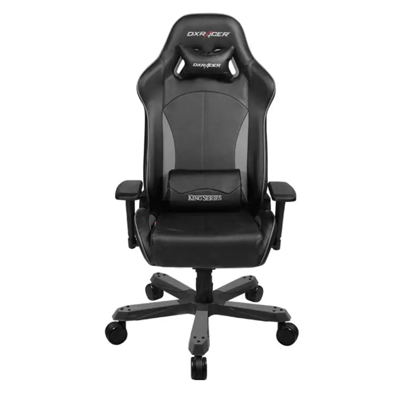 DXRacer King KS57 Gaming Chair Black Carbon Grey msy .au