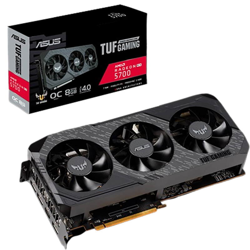 Asus Radeon TUF 3 RX 5700 8G Gaming OC Graphics Card (TUF-3-RX5700-O8G-GAMING)