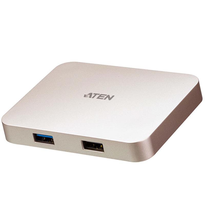 Aten USB-C 4K Ultra Mini Dock with Power Pass-through (UH3235-AT)