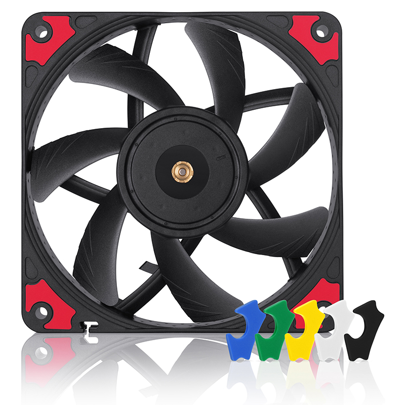 Noctua 120mm PWM Fan - Chromax Black (NF-A12x15-PWM-CH-BK-S)