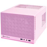 Silverstone Sugo Series Mesh Mini ITX Case - Pink (SST-SG13P)