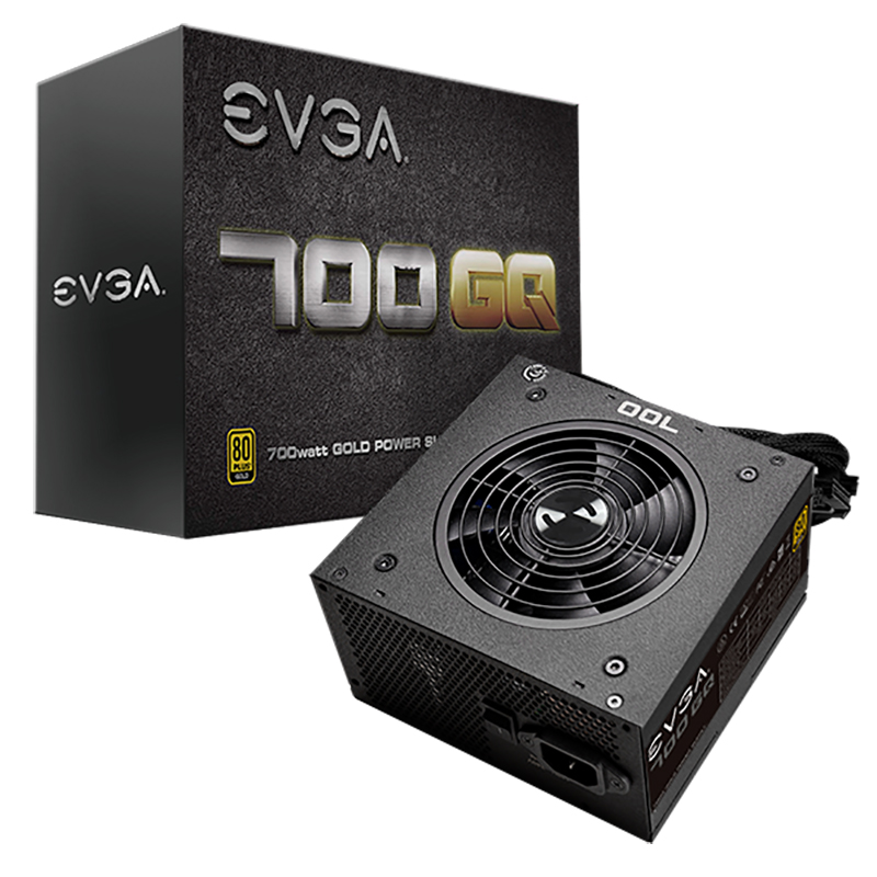 EVGA 700w GQ 80+ Gold Power Supply (21E-GQ-700W)