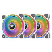 Thermaltake Riing Quad 12 120mm RGB Radiator Fan TT Premium Edition White - 3 Pack (CL-F100-PL12SW-A)