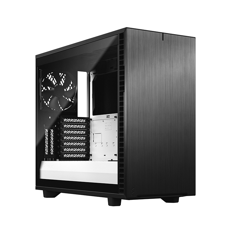 Fractal Design Define 7 Tempered Glass Mid Tower E-ATX Case - Black/White (FD-C-DEF7A-05)