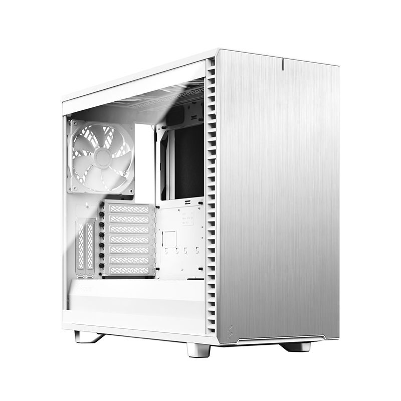 Fractal Design Define 7 Tempered Glass Mid Tower E-ATX Case - White (FD ...