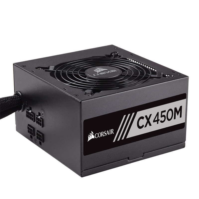 Corsair 450W CX450M 80+ Bronze Semi-Modular ATX V2.4 Power Supply (CP-9020101-AU)