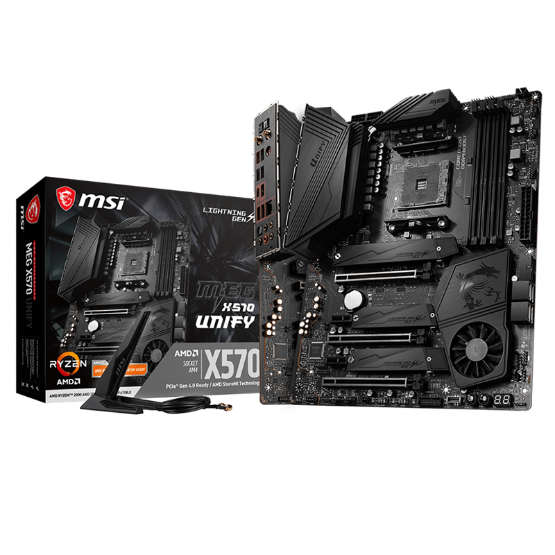 MSI MEG X570 Unify AM4 ATX Motherboard (MEG X570 UNIFY)