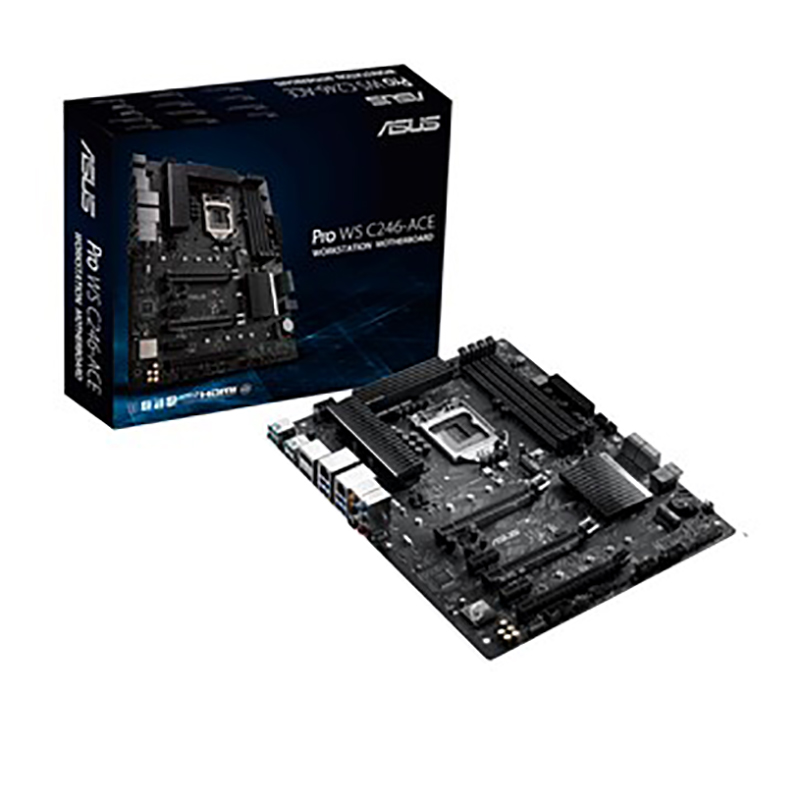 Asus PRO WS C246-ACE ATX Workstation Motherboard (Pro WS C246-ACE)