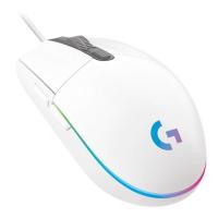 Logitech G203 Lightsync RGB Gaming Mouse - White (910-005791)