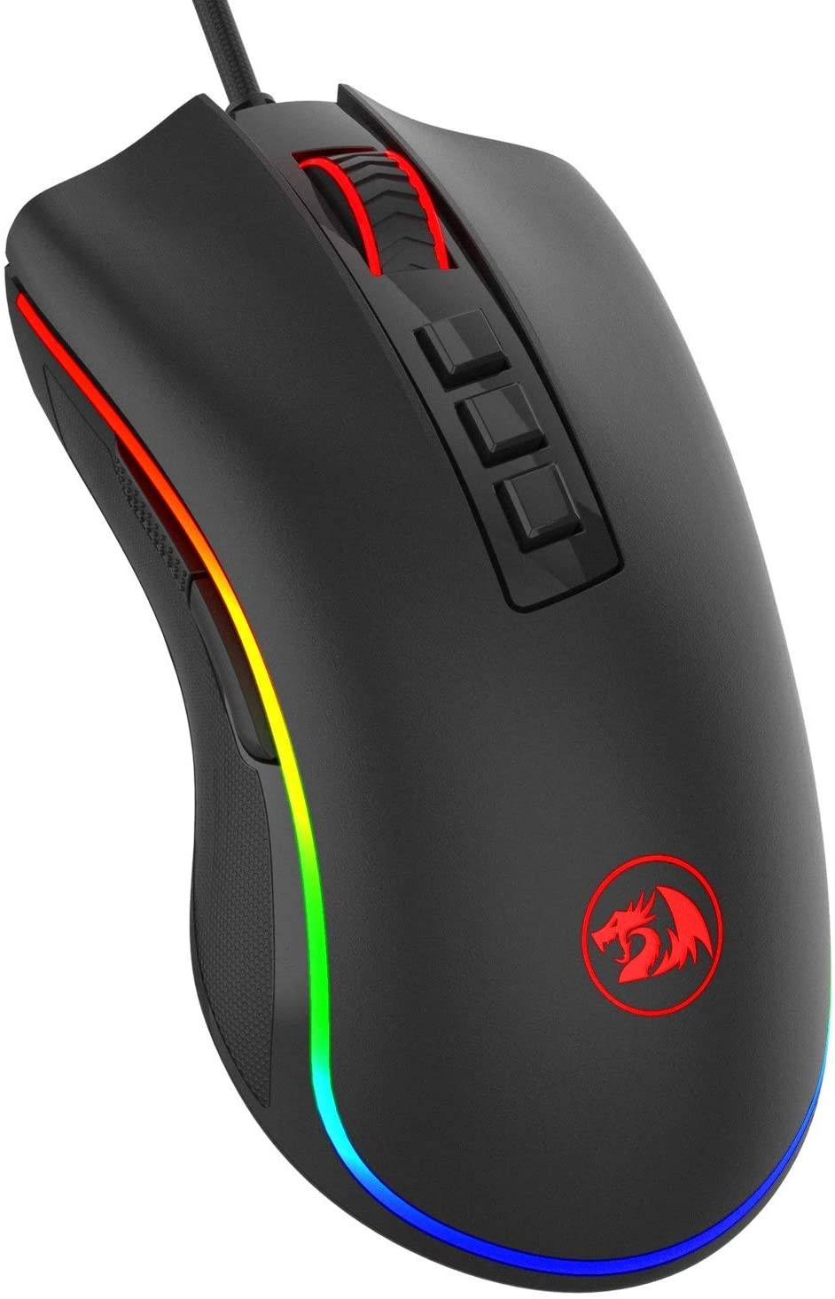 Redragon M711 Cobra Gaming Mouse with 16.8 Million RGB Color Backlit, 10,000 DPI Adjustable