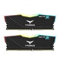 Team 16GB (2x8GB) TF3D416G3200HC16CDC01 T-Force Delta RGB 3200MHz DDR4 RAM - Black