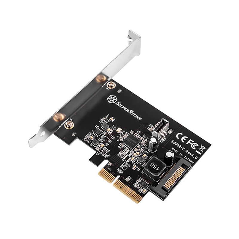 SilverStone USB 3.2 Internal 20 Pin PCIe Expansion Card (ECU02-E)
