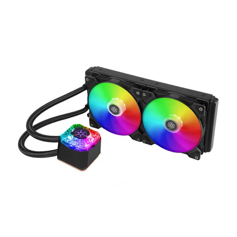 SilverStone IceGem 280 ARGB AIO Liquid CPU Cooler (IG280-ARGB)