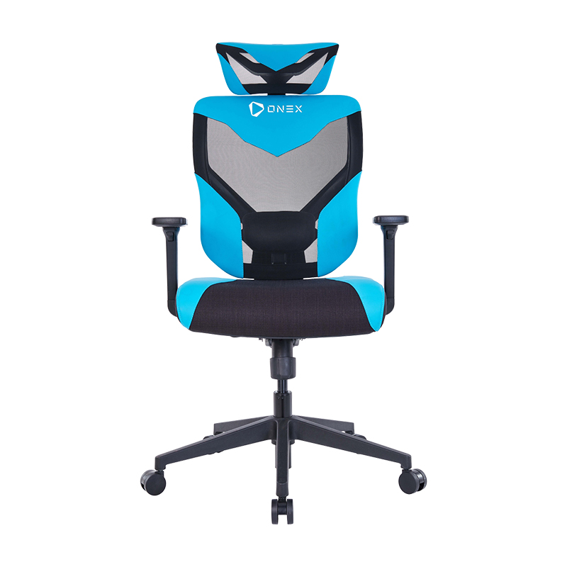 ONEX Black Vida Ergonomic Gaming Chair - Black/Blue