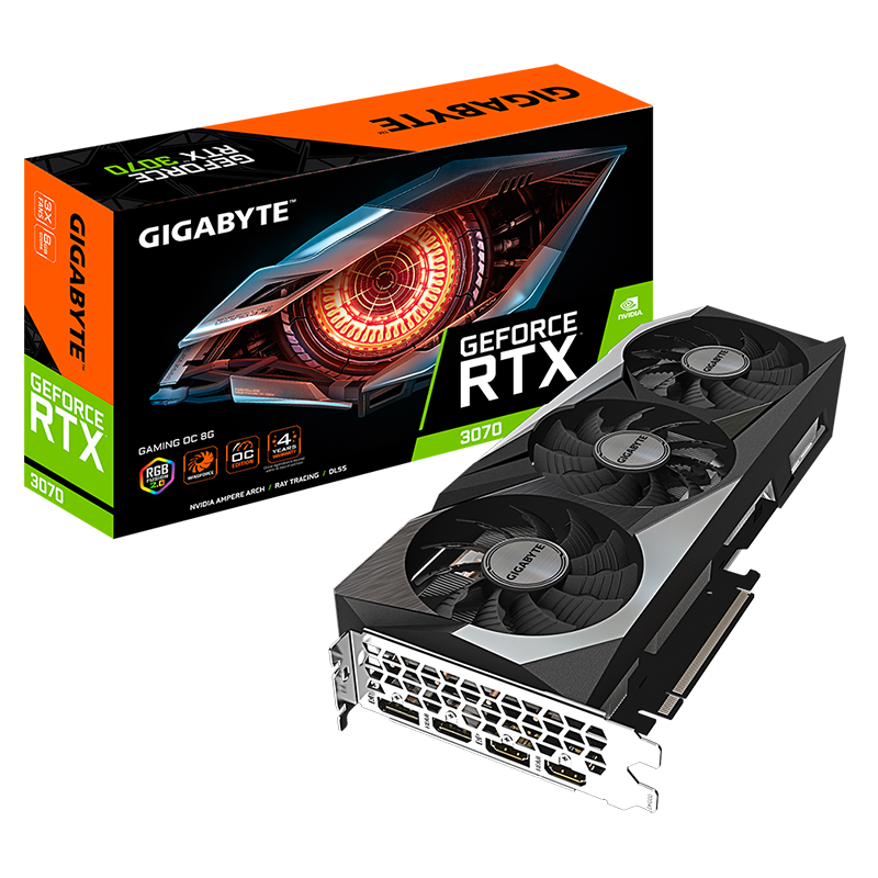 Gigabyte GeForce RTX 3070 Gaming OC 8G Graphics Card (GV-N3070GAMING-OC-8GD)