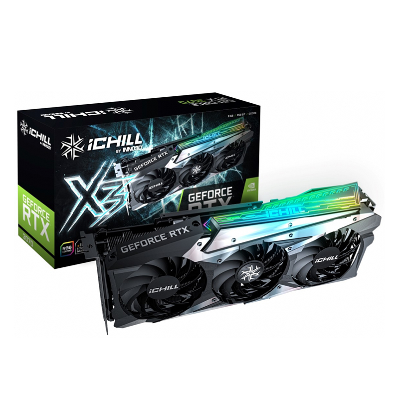 Inno3D GeForce RTX 3070 iChill X3 8G Graphics Card