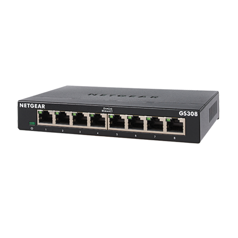 Netgear 8 Port SOHO Gigabit Unmanaged Switch (GS308)