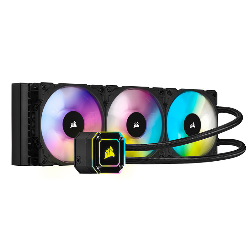 Corsair H150i Elite Capellix 360mm RGB AIO Liquid CPU Cooler (CW-9060048-WW)