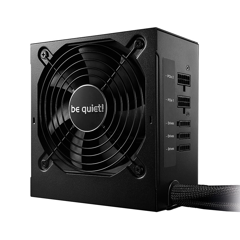be quiet! 600W System Power 9 80+ Bronze Semi-Modular Power Supply (BN920)