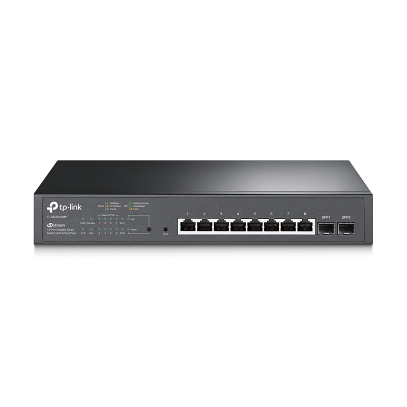 TP-Link JetStream 10 Port Gigabit Smart Switch (SG2210MP)