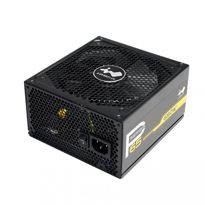 Inwin 650W 80+ Gold Power Supply (P65F-650W)