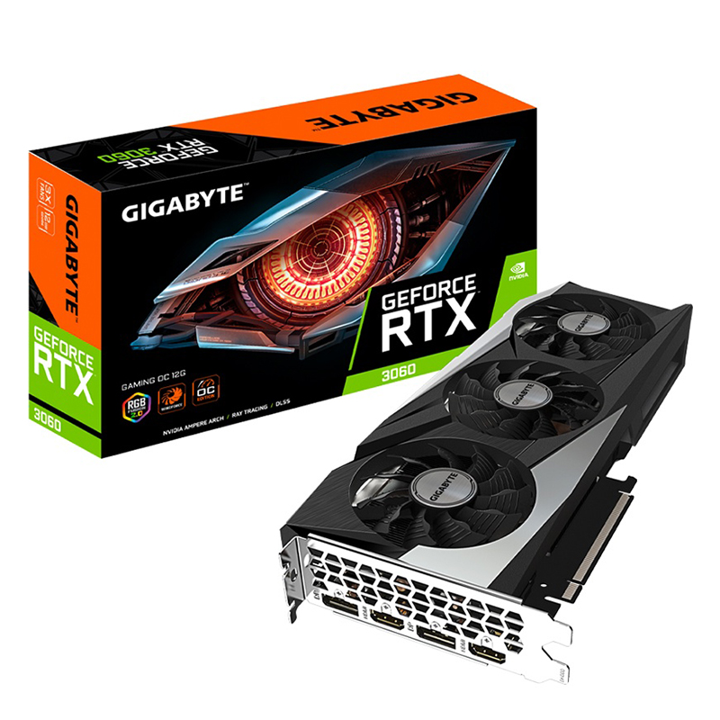 Gigabyte GeForce RTX 3060 Gaming OC 12G LHR Graphics Card (N3060GAMING-OC-12GD)