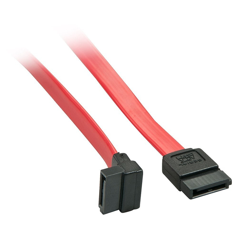 SATA 6.0Gps Data Cable Male Straight to Male Right Angle 50cm