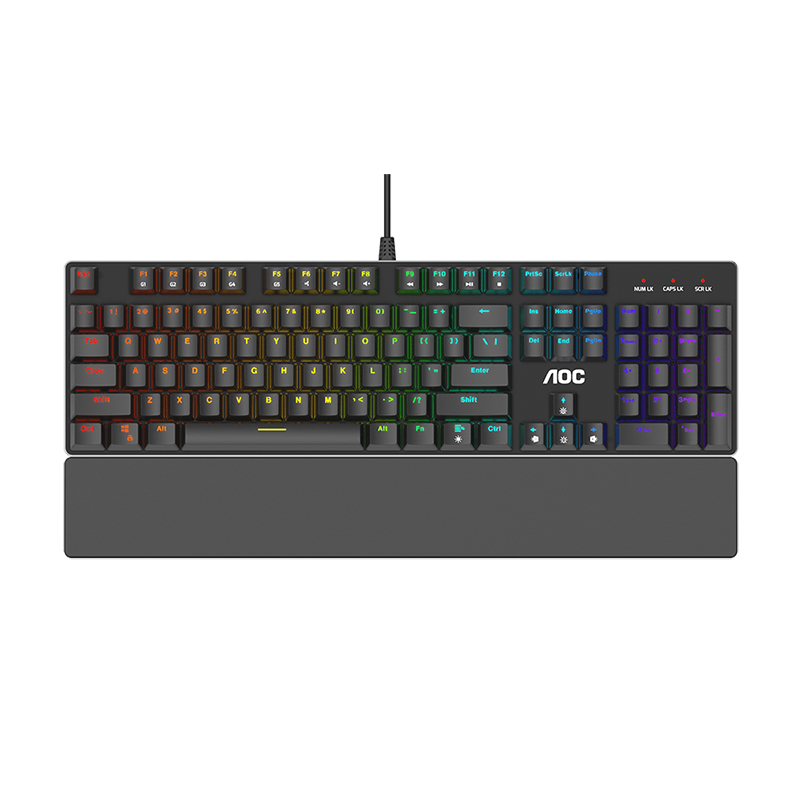 AOC GK500 RGB Mechanical Gaming Keyboard - Outemu Blue