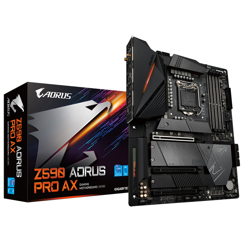 Gigabyte Z590 Aorus Pro AX LGA 1200 ATX Motherboard (Z590-AORUS-PRO-AX)