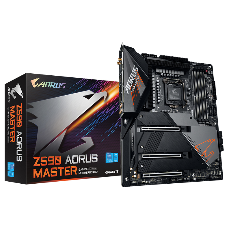 Gigabyte Z590 Aorus Master LGA 1200 ATX Motherboard (Z590 AORUS MASTER)