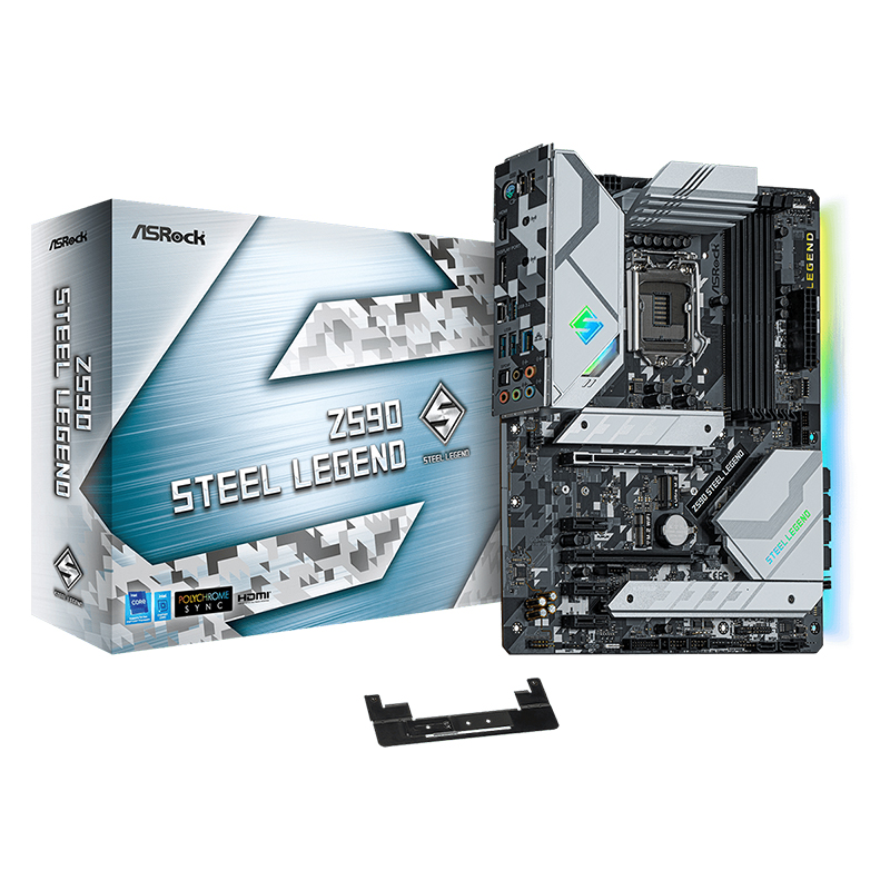 Asrock Z590 Steel Legend LGA 1200 ATX Motherboard