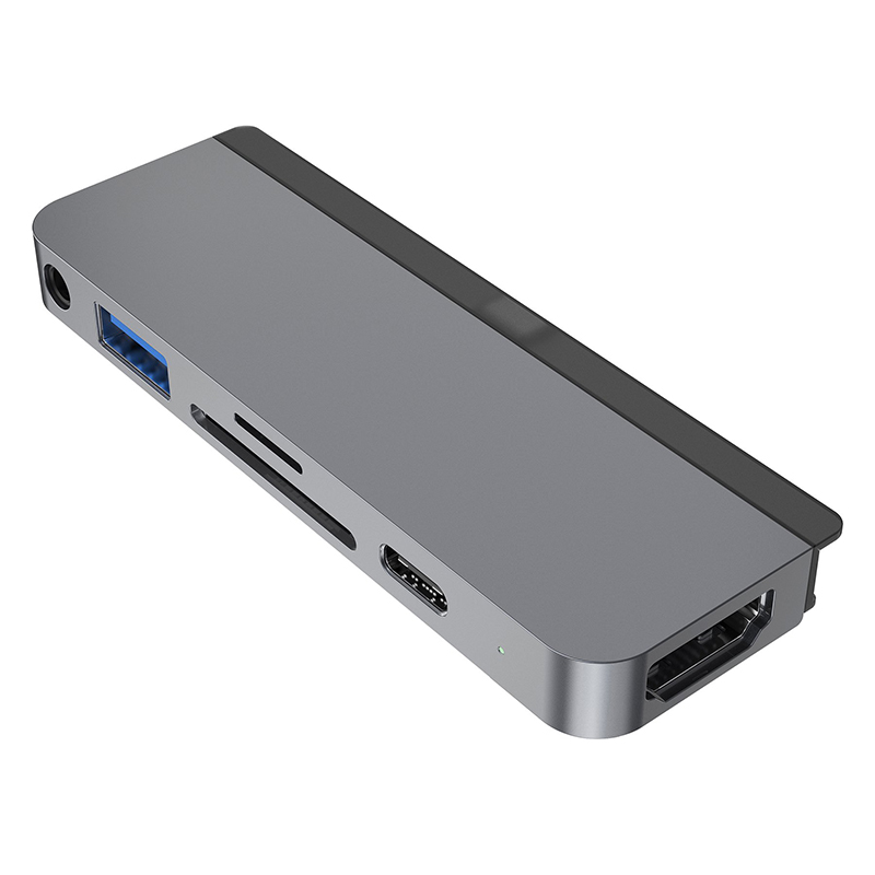 HyperDrive iPad Pro 6 in 1 USB Type C Hub Space Grey