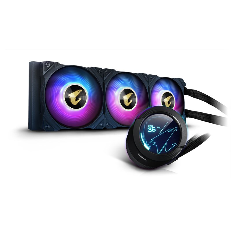 Gigabyte Aorus Waterforce X 360mm ARGB AIO Liquid CPU Cooler (AORUS-WATERFORCE-X-360)
