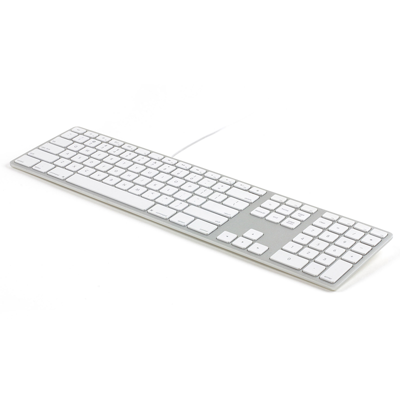 Matias Wired Aluminum Keyboard for Mac - Silver (FK318S)