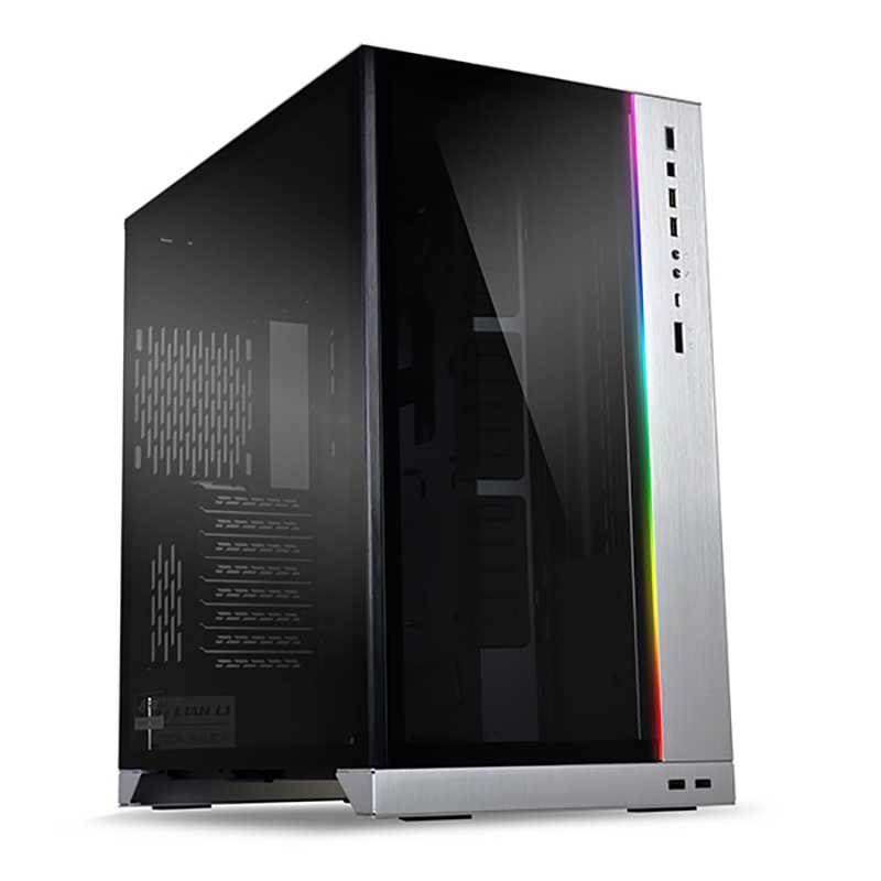 Lian Li PC-O11 Dynamic XL ROG Certified Tempered Glass RGB EATX Case - Silver