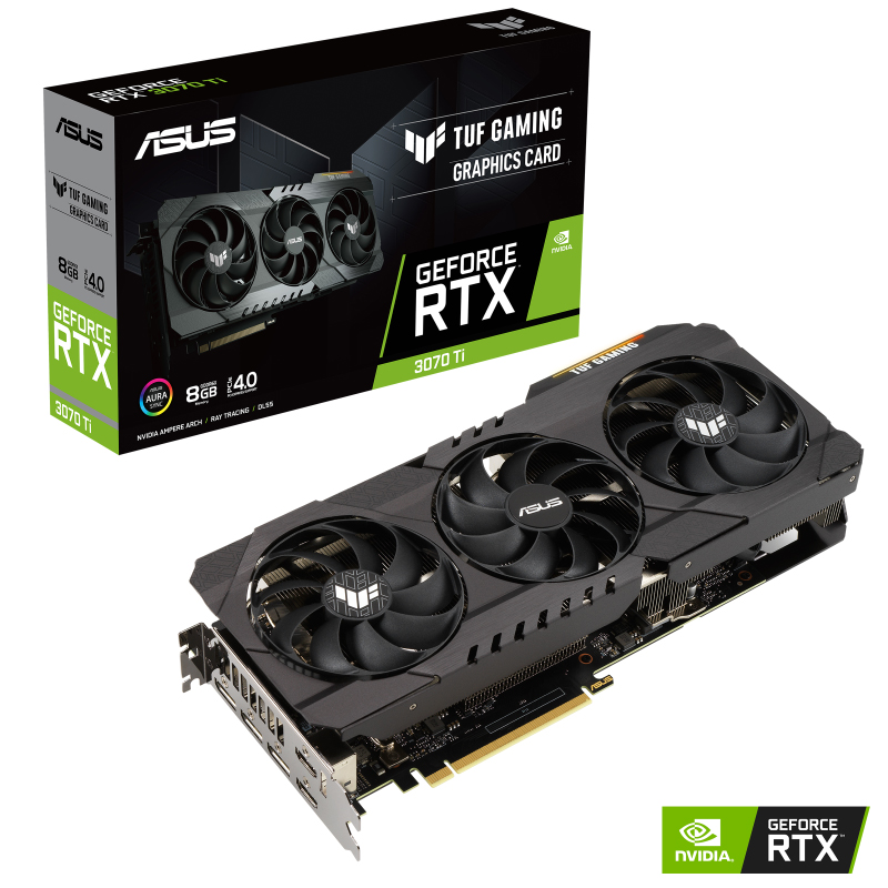 Asus GeForce 3070 Ti TUF 8GB Graphics Card (TUF-RTX3070TI-8G-GAMING)