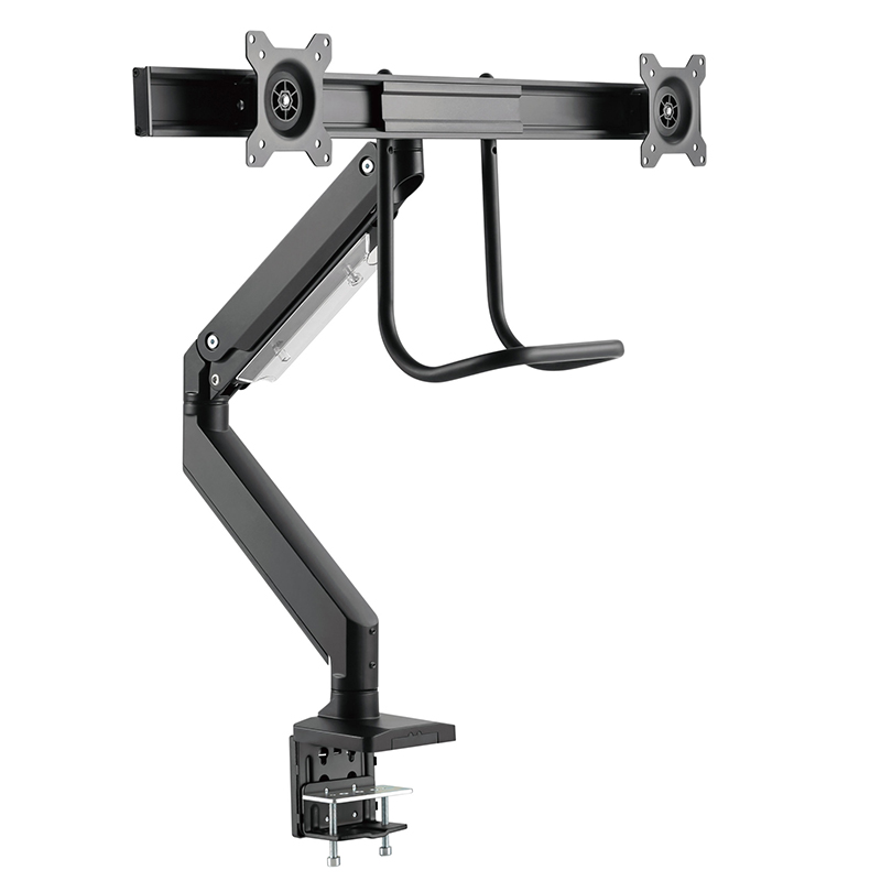 Brateck 17-32 inch Dual Monitor Aluminum Gas Spring Monitor Arm (LDT23-C022)