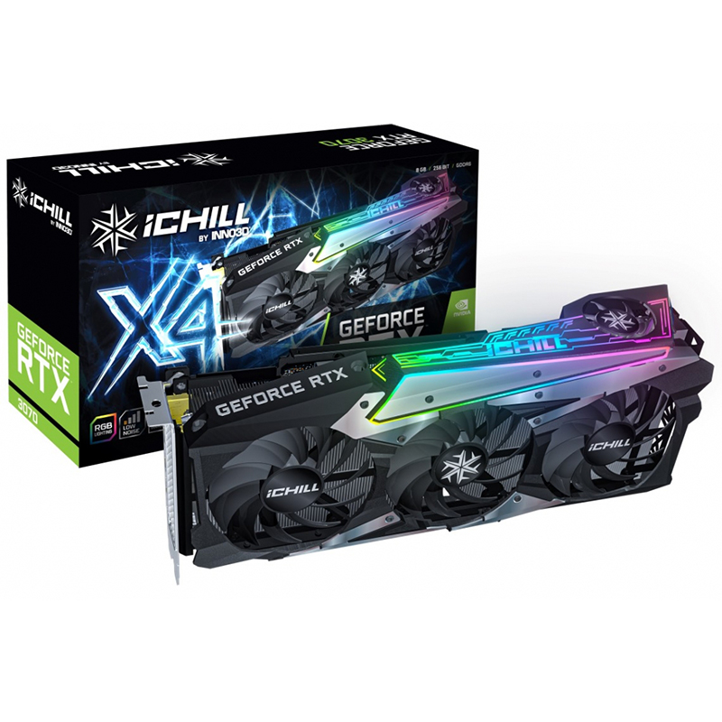 Inno3D GeForce RTX 3070 iChill X4 LHR 8G Graphics Card