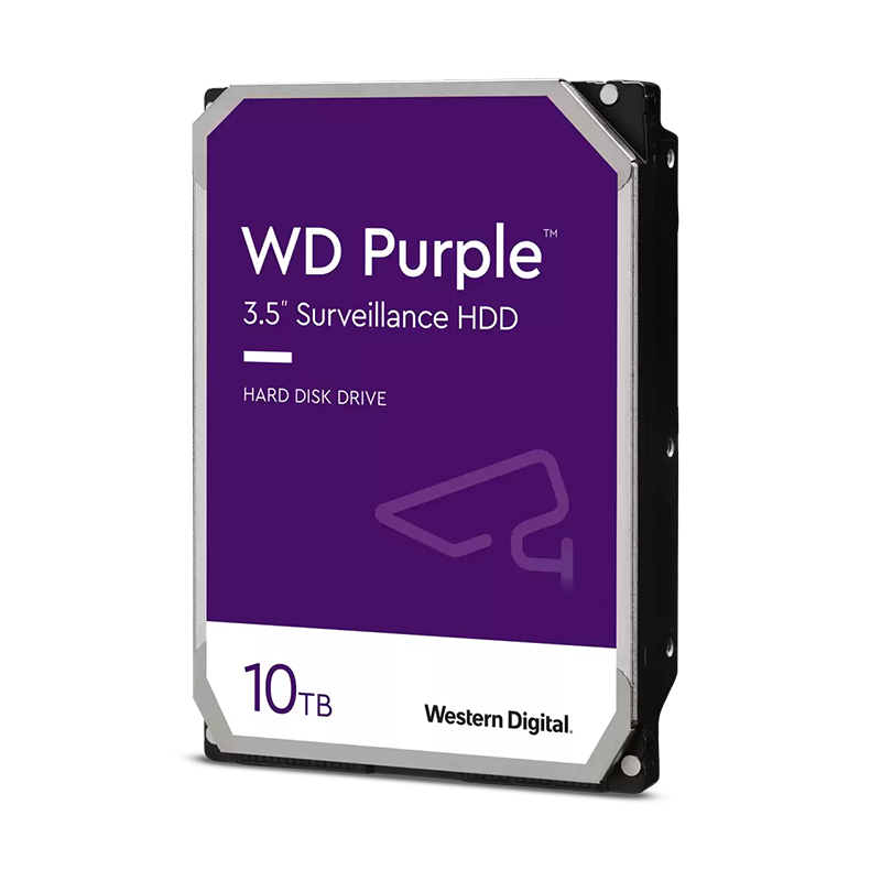 Western Digital Purple Pro 10TB 3.5in SATA Surveillance Hard Drive (WD101PURP)