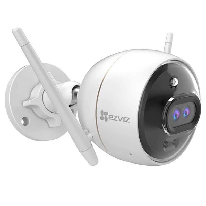 EZVIZ NWEZ-C3X Intelligent Dual Lens Color Night Vision AI Deep Learning Algorithm Human/Vehicle Shape Detection Active Defense WiFi Camera
