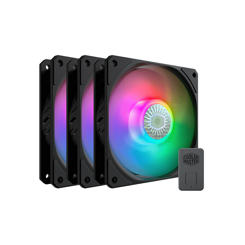 Cooler Master 120mm SickleFlow ARGB Fan 3 Pack (MFX-B2DN-183PA-R1)