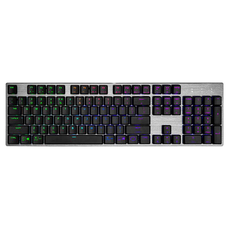 Cooler Master MasterKeys SK653 RGB Mechanical Keyboard Cherry MX Brown (SK-653-GKTM1-US)