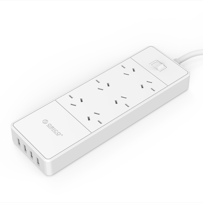 Orico 6 AC, 4 USB 20W Smart Charger Power Strip