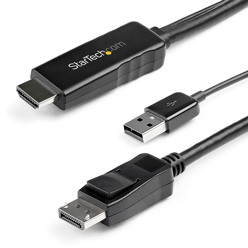 Startech 2m HDMI to DisplayPort Cable 4K 30Hz