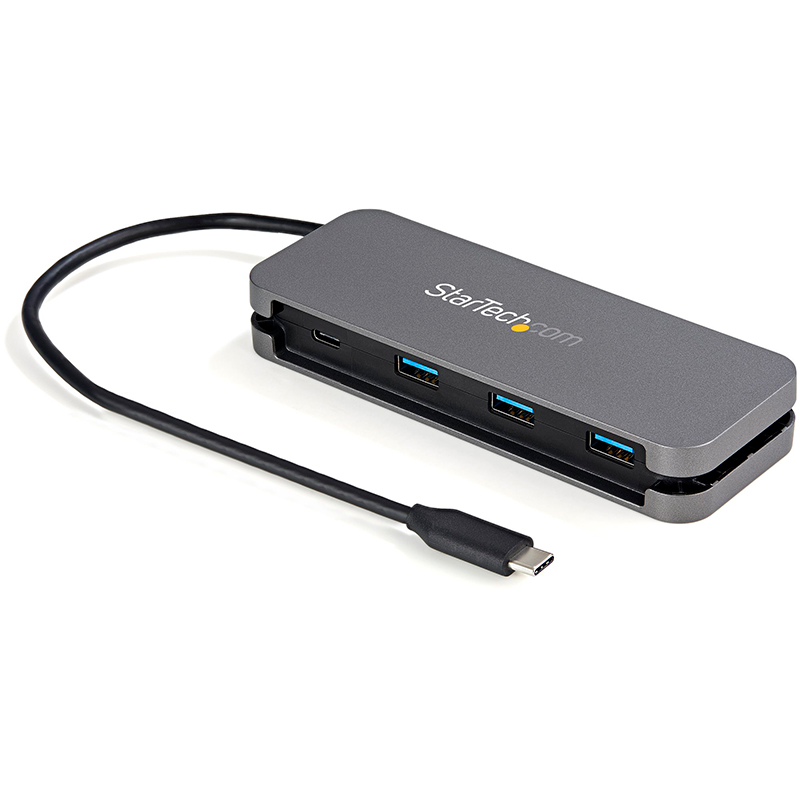 Startech 4 Port USB C Hub - 3x USB-A/1x USB-C - 5Gbps USB 3.0 Type-C Hub